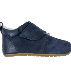 Hjemmesko-Bundgaard Hjemmesko - Wide Fit - Teddy Navy - Blue