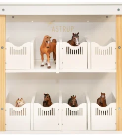 Kæpheste-by ASTRUP Hestebokse Til Væg - Træ