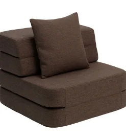 by KlipKlap Sofaer*Foldesofa - 3 Fold Single - 70 cm - Brown/Sand