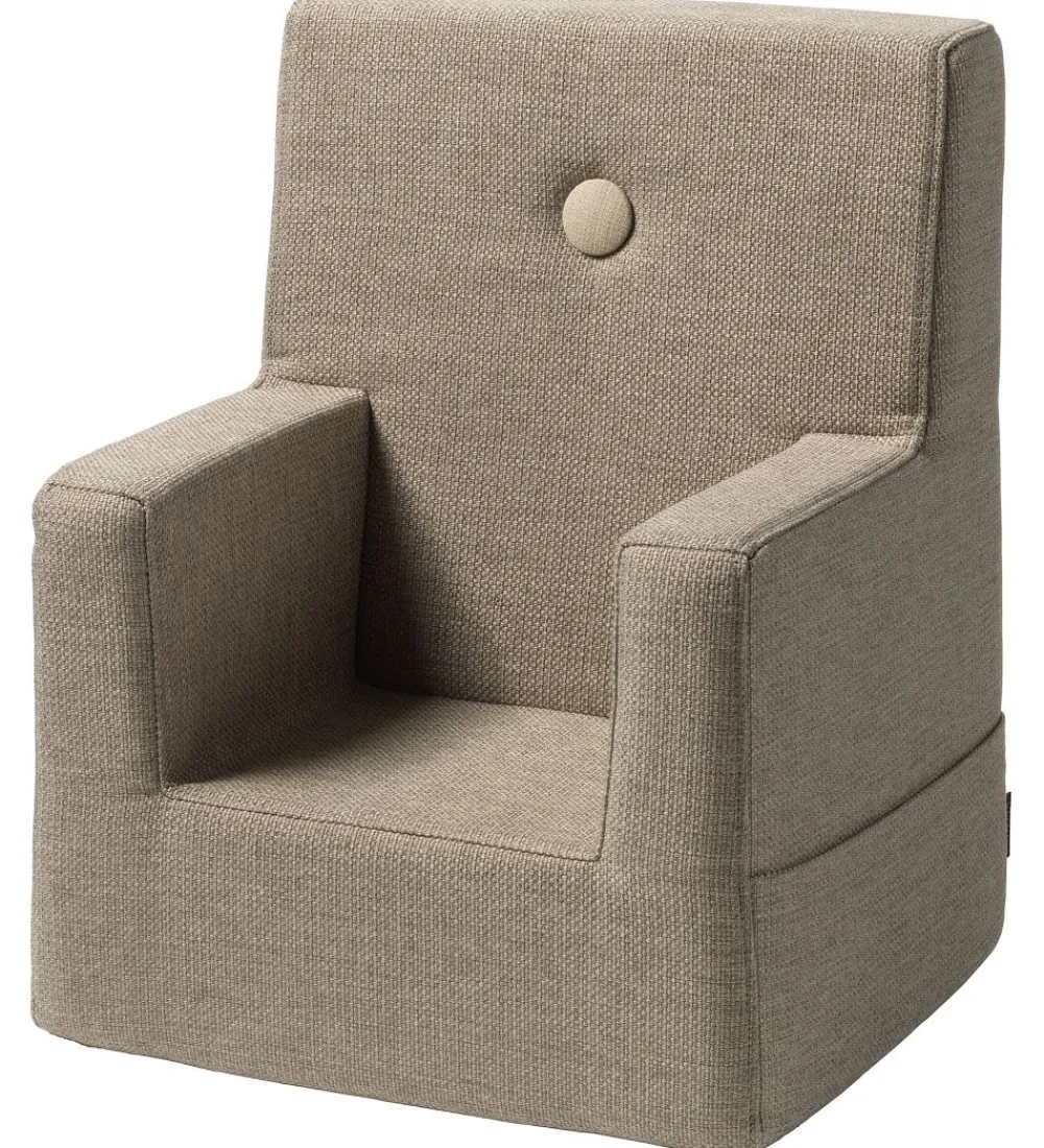 by KlipKlap Stole*Lænestol - Kids Chair - 43x43x50 cm - Sand/Sand