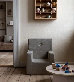 by KlipKlap Stole*Lænestol - Kids Chair XL - 49x42x63 cm - Sand/Sand