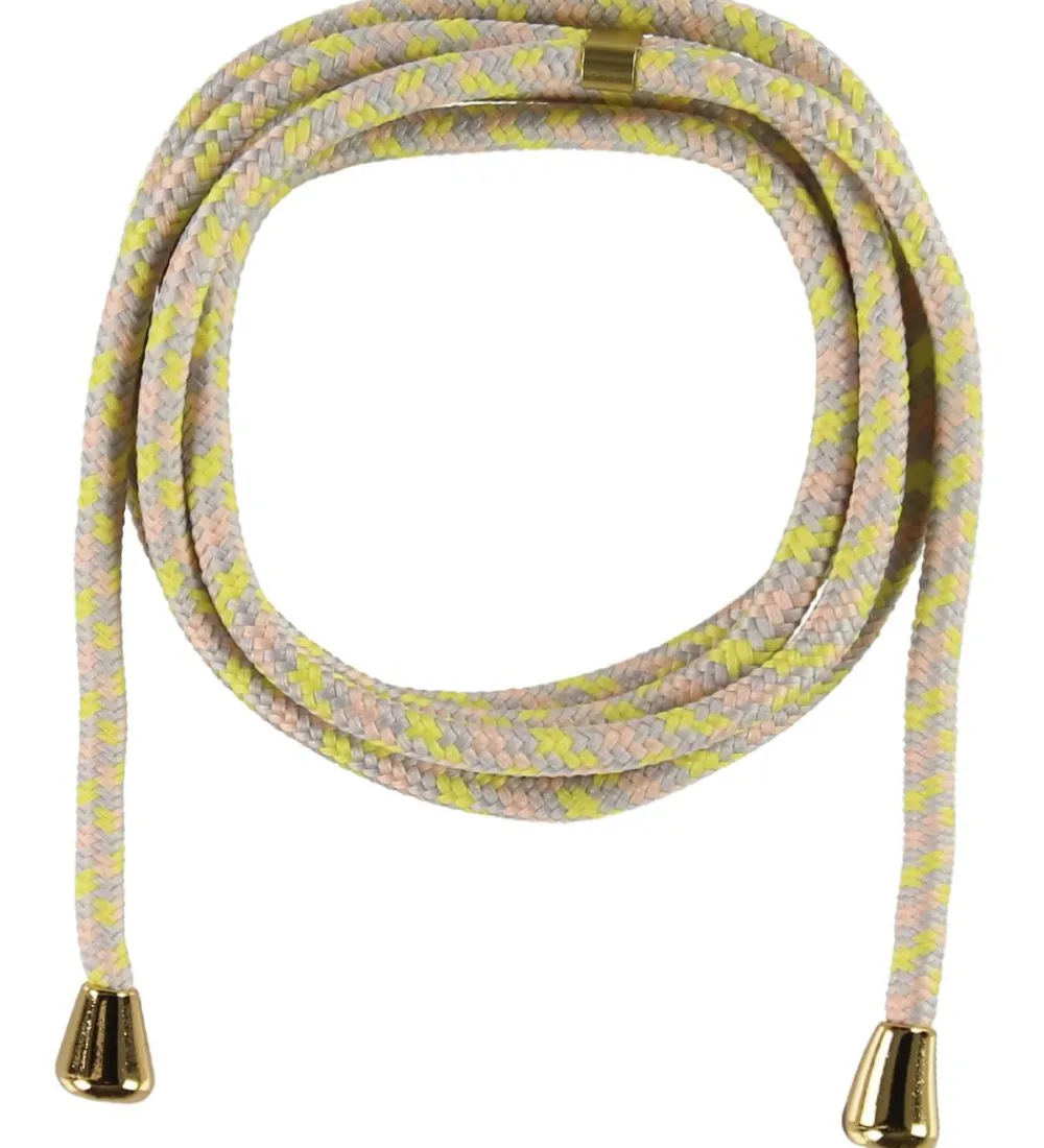 Mobilcovers-By Stær Ekstra Snor - Iphone Necklace - Gul/Rosa