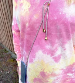 Mobilcovers-By Stær Ekstra Snor - Iphone Necklace - Gul/Rosa