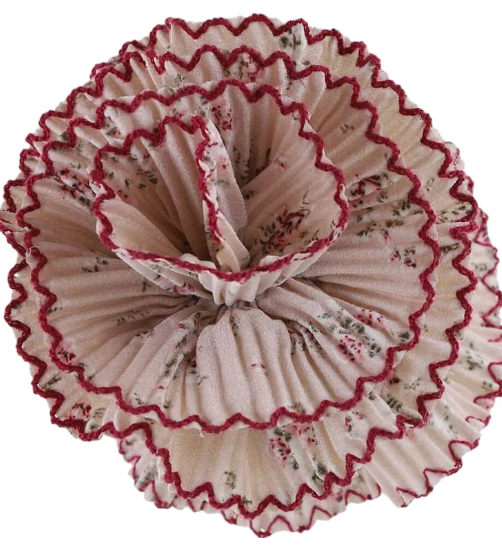 By Stær Hårspænder*Hårklemme - Miley - Creme/Mørke Rosa