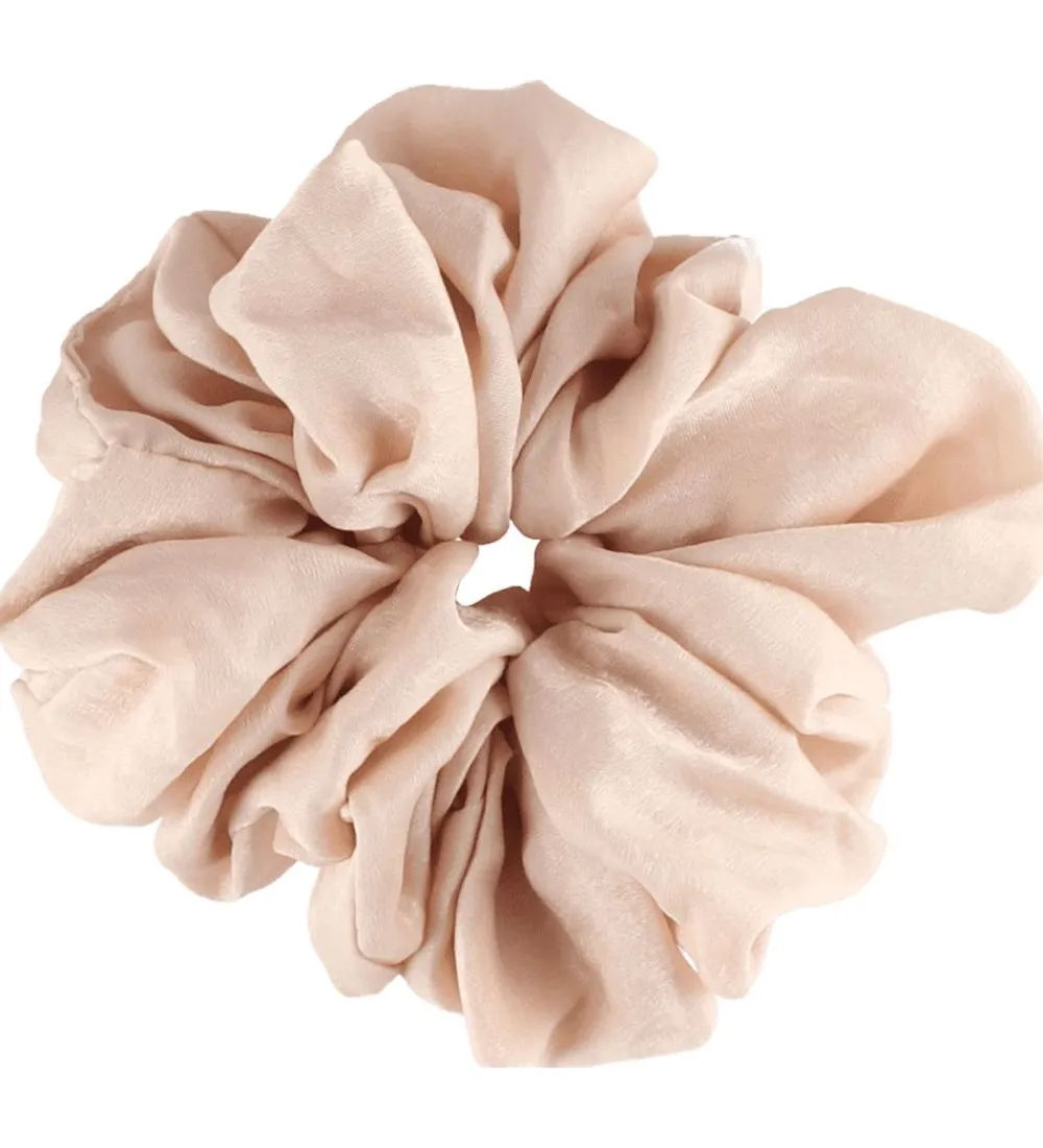 Scrunchies|Hårelastikker-By Stær Scrunchie - Isabella - Beige