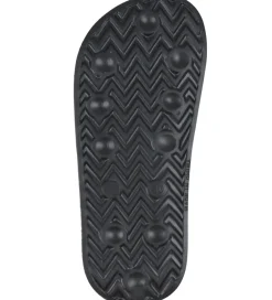 Calvin Klein Klipklappere*Badesandaler - Logo Print Pool Slide - Sort