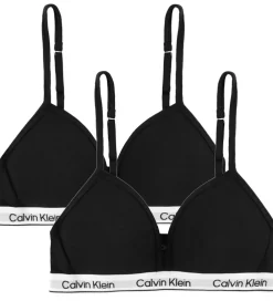Undertøj-Calvin Klein BH u. Bøjle - Triangle - 2-pak - Sort