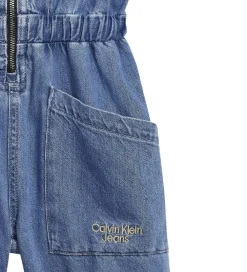 Buksedragter-Calvin Klein Buksedragt - Soft Denim - Light Denim