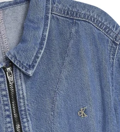 Buksedragter-Calvin Klein Buksedragt - Soft Denim - Light Denim