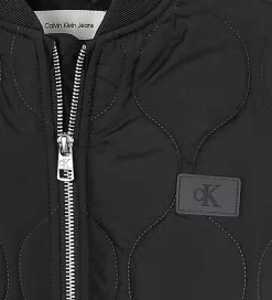 Calvin Klein Overgangsjakker*Dynejakke - Quilted - Sort