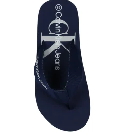 Calvin Klein Klipklappere*Klipklapper - Logo Print - Blå