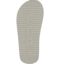 Klipklappere-Calvin Klein Klipklapper - Logo Print - Sort