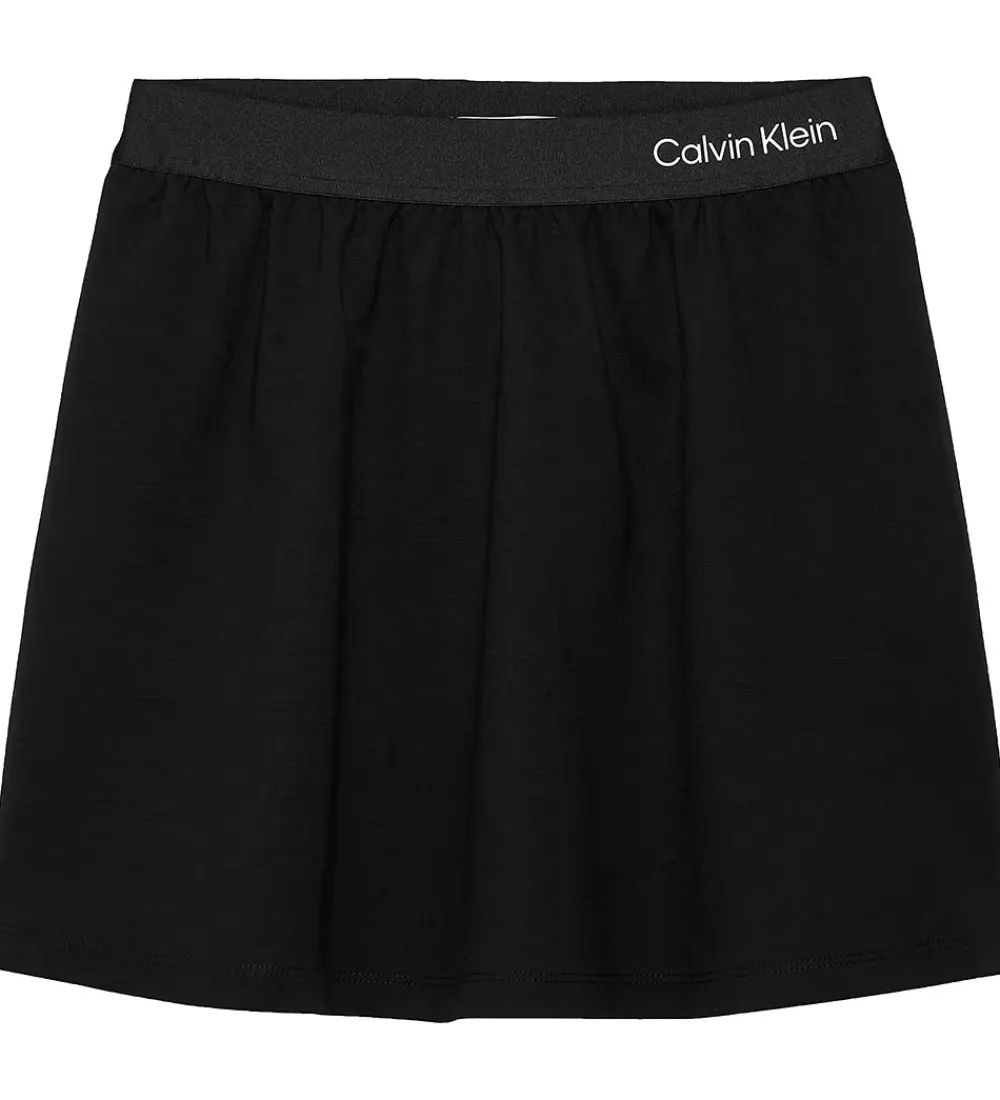 Calvin Klein Nederdele*Nederdel - Punto - Ck Black