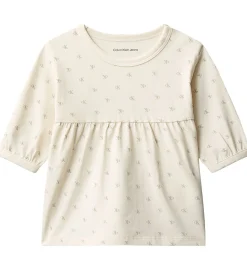 Kjoler-Calvin Klein Sæt - Kjole/Bloomers - Monologo White