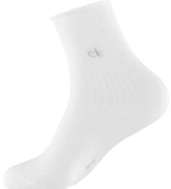 Calvin Klein Strømper|Basis*Strømper - 2-pak - Hvid