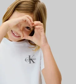 T-Shirts-Calvin Klein T-shirt - Monologo - Bright White