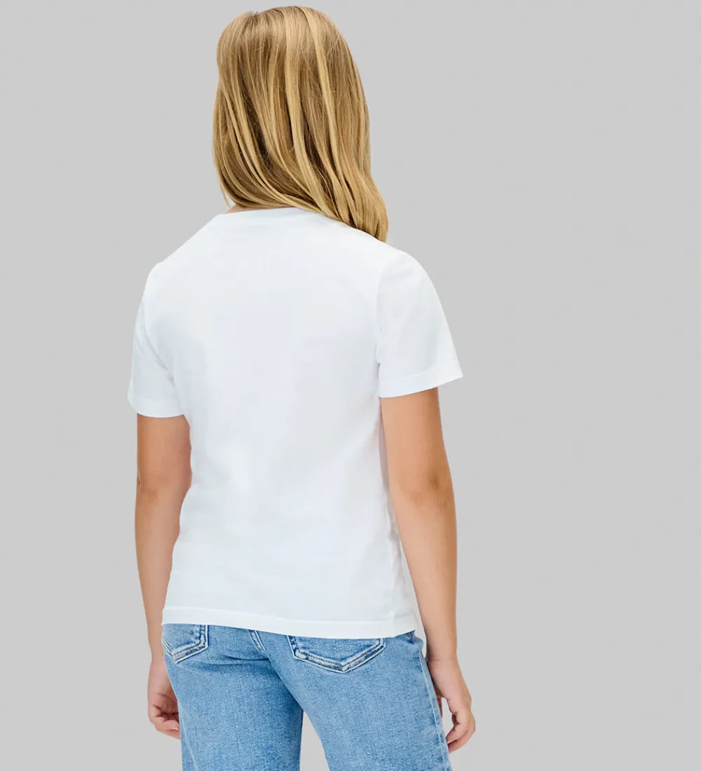 T-Shirts-Calvin Klein T-shirt - Monologo - Bright White