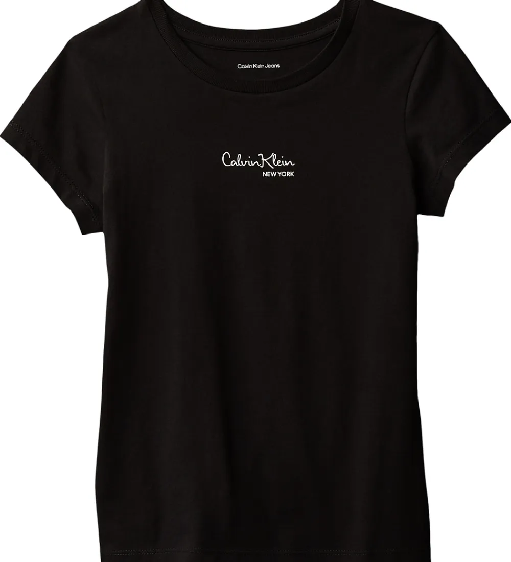 T-Shirts-Calvin Klein T-shirt - Signature - CK Black