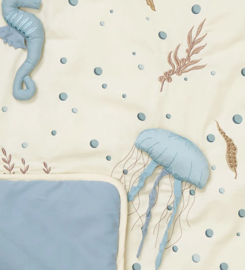 Legetæpper Og Legegulve-Cam Cam Aktivitetstæppe - 80x80 cm - Sea Garden