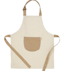 Cam Cam Forklæder*Forklæde - Classic Stripes Camel