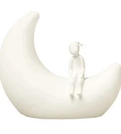 Natlamper-Cam Cam Lampe - Moon Night Light - Off White