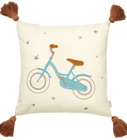 Pyntepuder-Cam Cam Pude - 35x35 cm - Bicycles