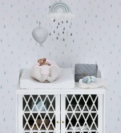 Pusleborde|Puslepuder Og -Underlag-Cam Cam Pusleunderlag - Quilted - 70x44 cm - Charcoal