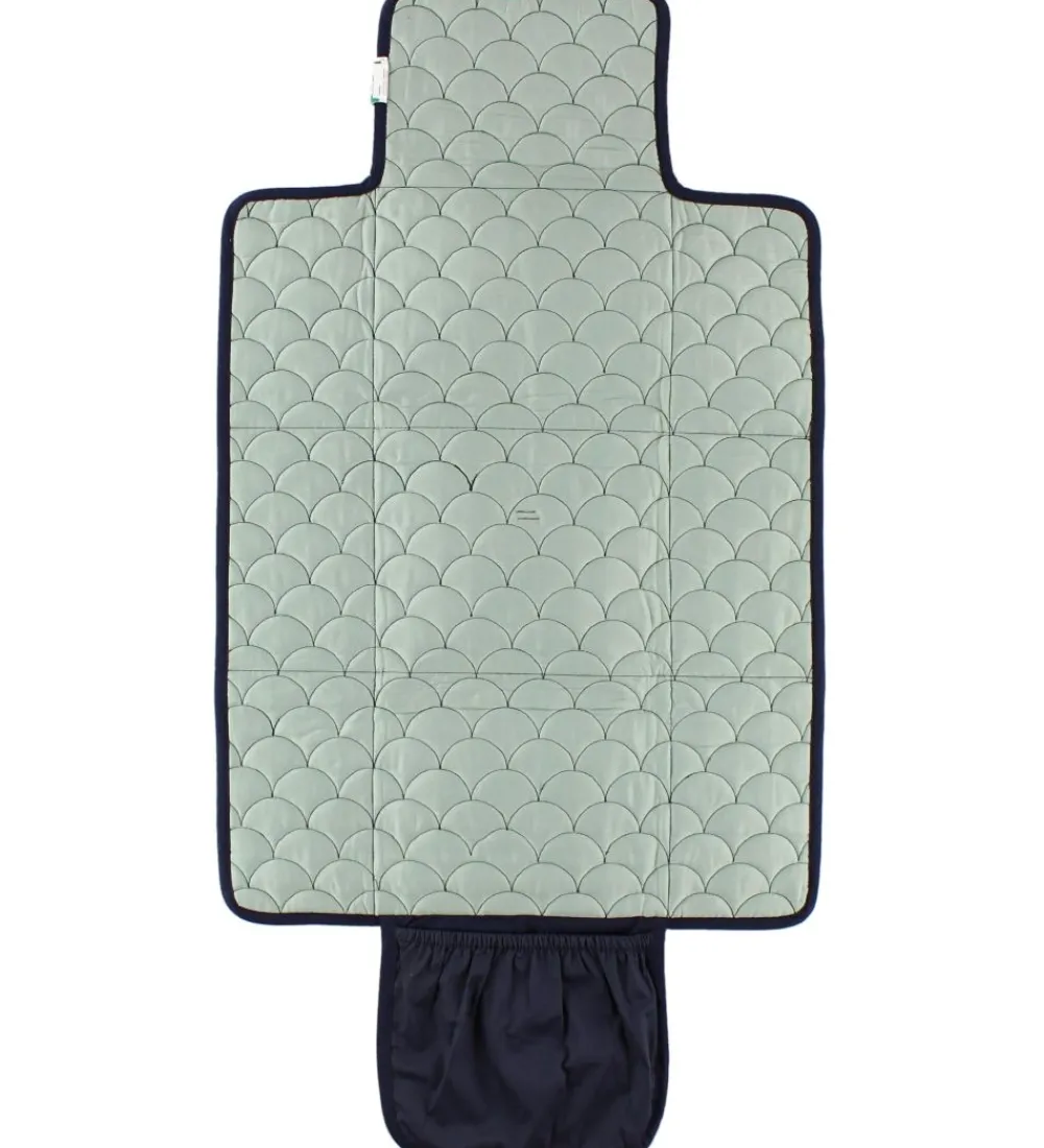 Pusleborde|Puslepuder Og -Underlag-Cam Cam Pusleunderlag - Quilted - 70x44 cm - Navy