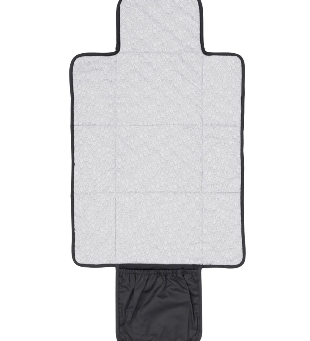 Puslepuder Og -Underlag-Cam Cam Pusleunderlag - 86x44 - Quilted - Sort