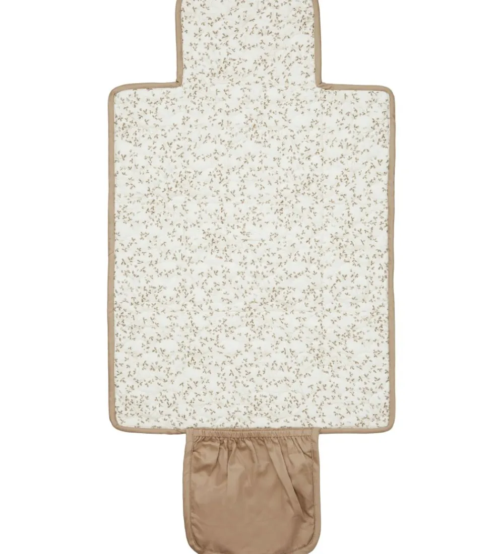 Cam Cam Puslepuder Og -Underlag*Quilted Pusleunderlag - 70x44 cm - Camel/Lierre