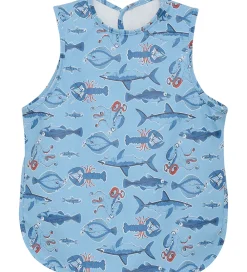 Forklæder-CeLaVi Forklæde - PU - Federal Blue m. Havdyr