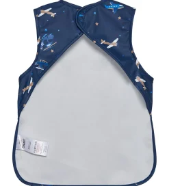 Forklæder-CeLaVi Forklæde - PU - Pageant Blue m. Helikoptere
