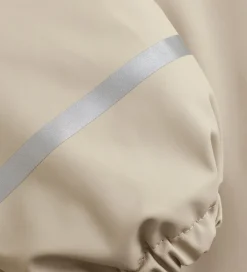 CeLaVi Regntøj*Regndragt m. Fleece - PU - White Pepper
