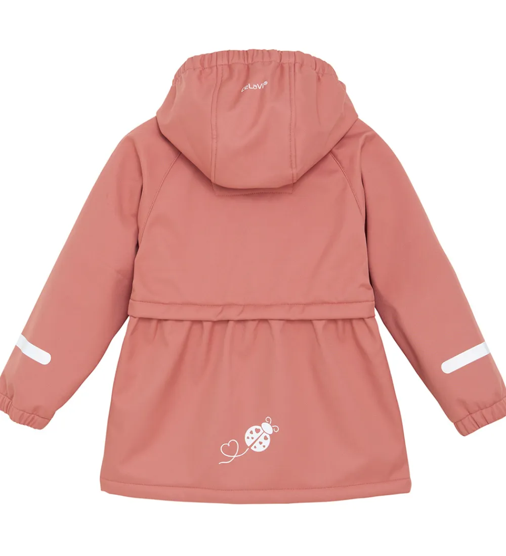 CeLaVi Softshell*Softshelljakke - Brick Dust