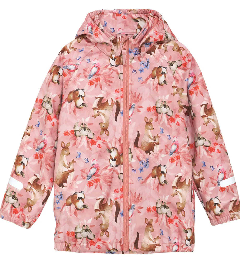 CeLaVi Softshell*Softshelljakke - Peach Blossom m. Print