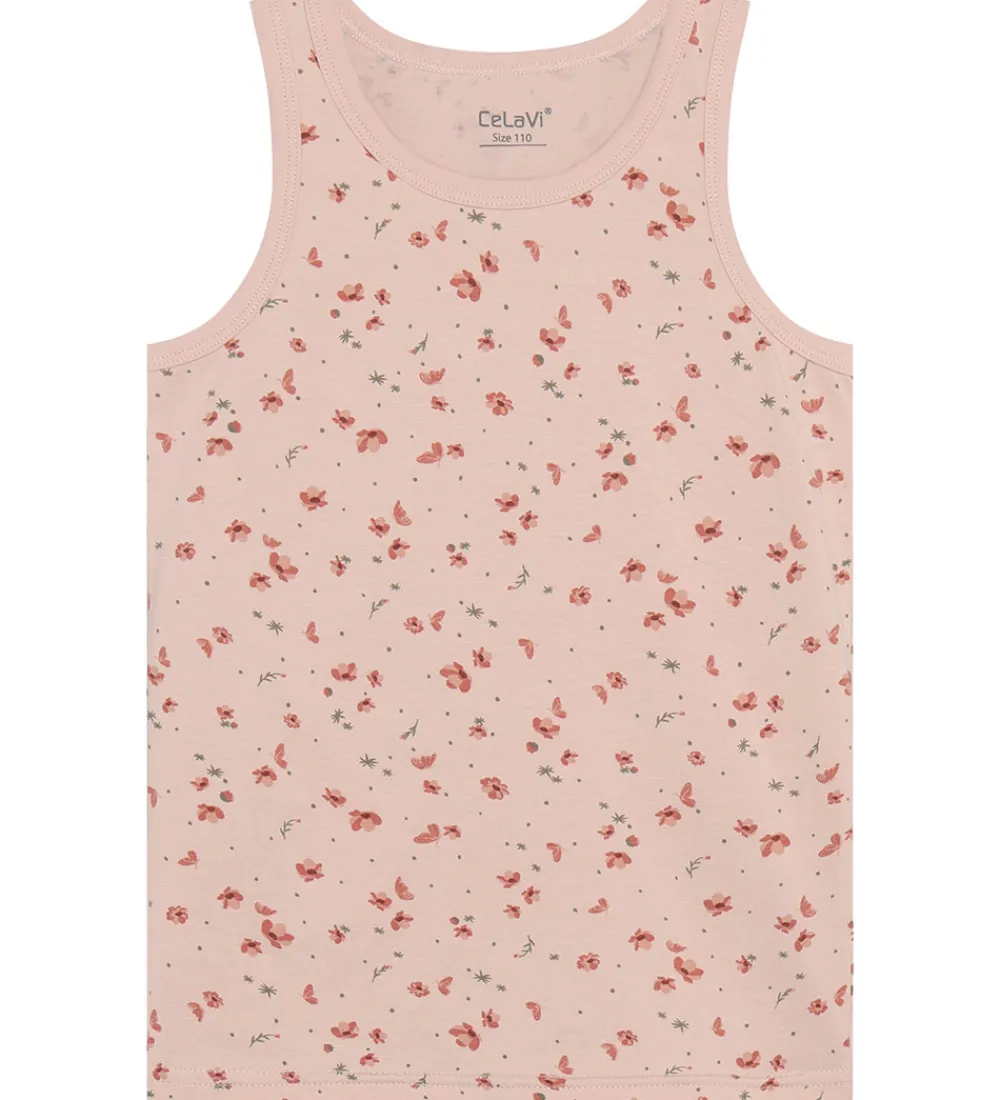 Undertøj|Basis-CeLaVi Undertrøjer - 2-pak - Sepia Rose