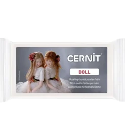 Modellervoks-Cernit Polymer Ler - Doll - 500g - Hvid