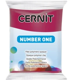 Cernit Modellervoks*Polymer Ler - Number One - Bordeaux