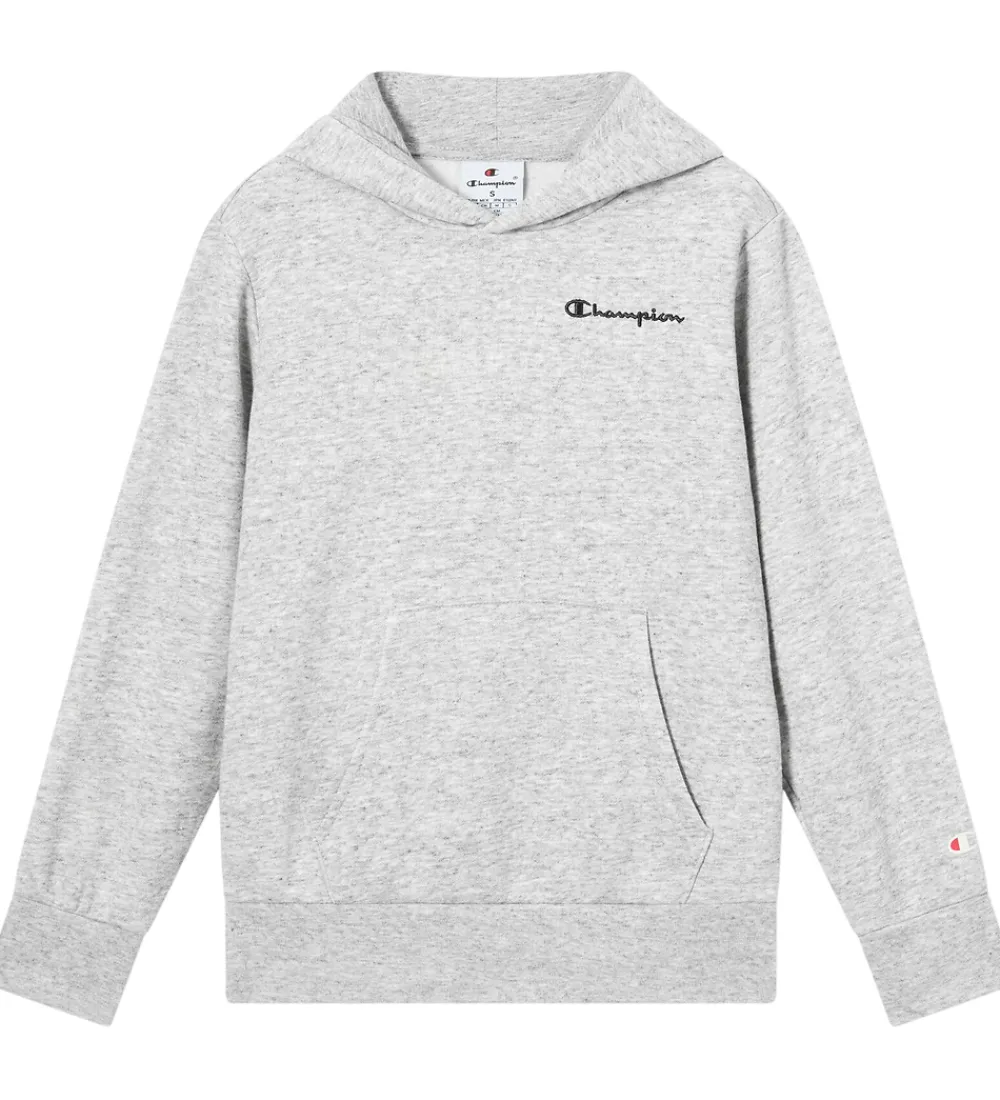 Hættetrøjer-Champion Hættetrøje - New Oxford Grey Melange