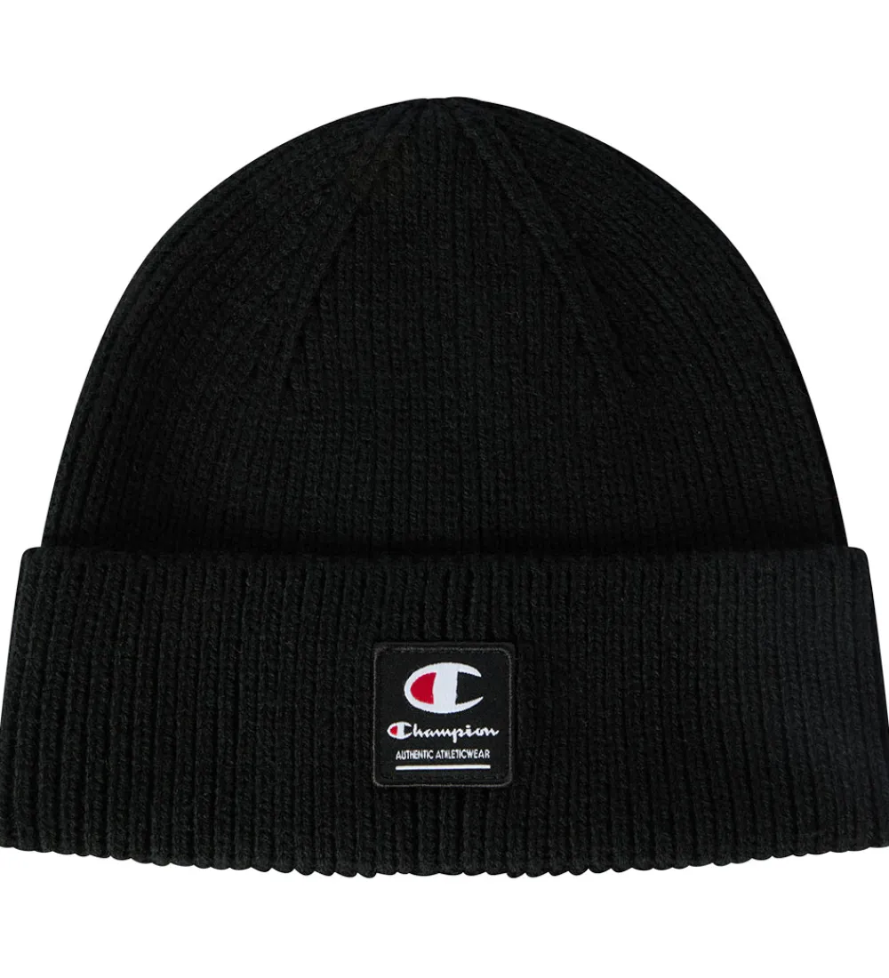 Champion Huer Og Hatte*Hue - Strik - Black Beauty