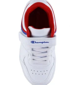 Børnesko Og Babysko|Sneakers-Champion Sko - RD18 Low B PS - Hvid/Blå/Rød