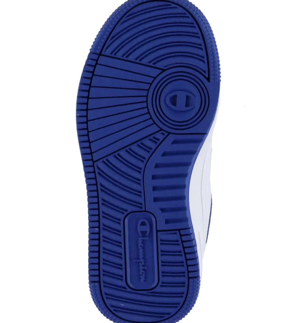 Børnesko Og Babysko|Sneakers-Champion Sko - RD18 Low B PS - Hvid/Blå/Rød