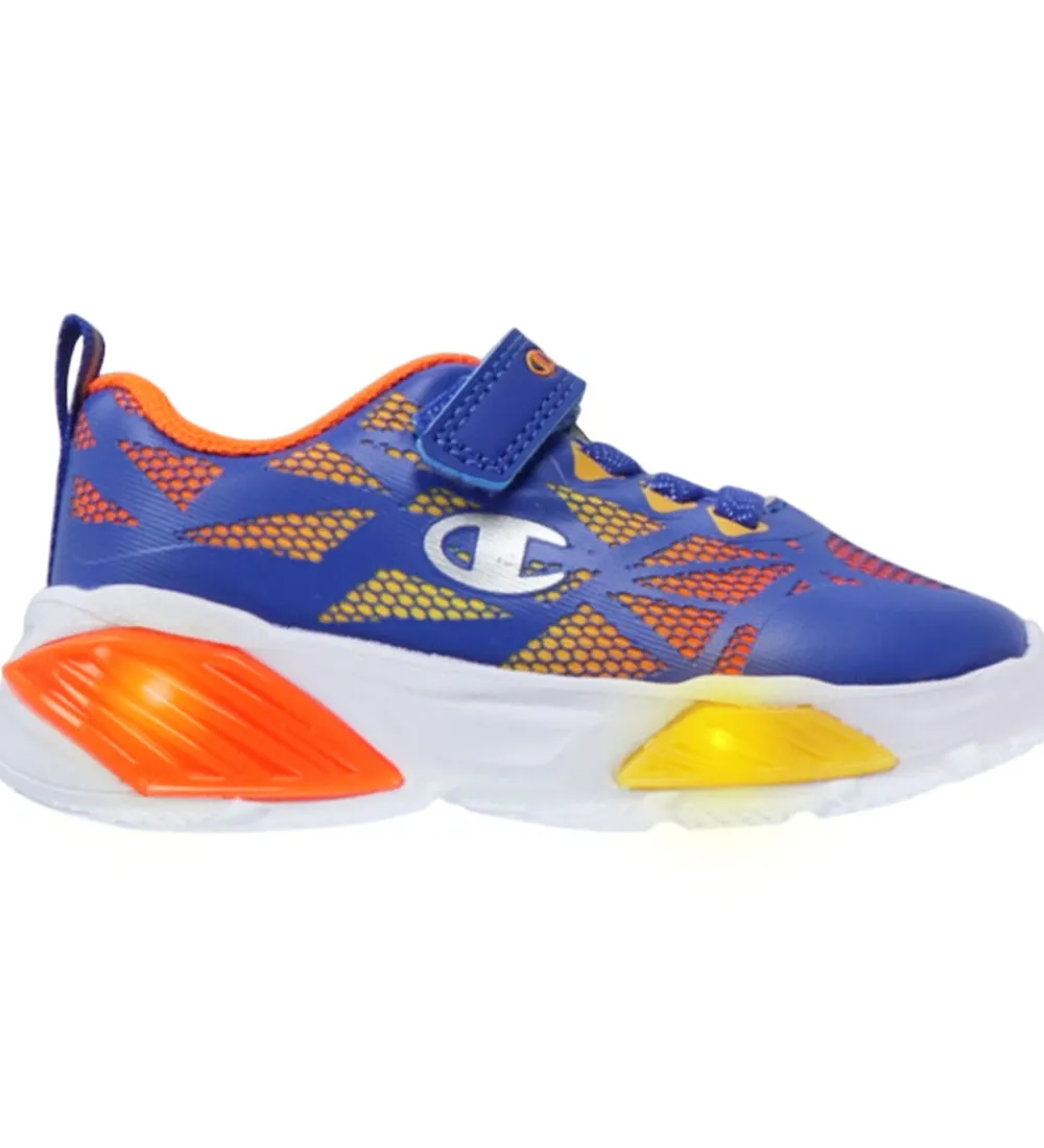 Børnesko Og Babysko|Blinkesko-Champion Sko m. Lys - Wave Tri B TD - Cobalt Blue
