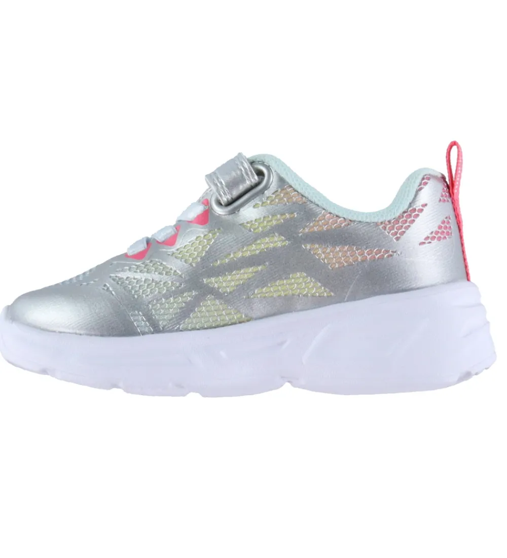 Børnesko Og Babysko|Blinkesko-Champion Sko m. Lys - Wave Tri G TD - Gray Melange Light