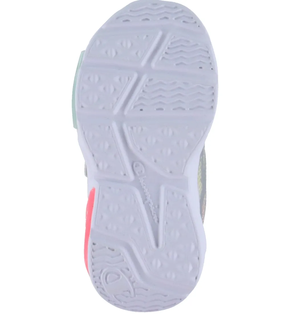 Børnesko Og Babysko|Blinkesko-Champion Sko m. Lys - Wave Tri G TD - Gray Melange Light