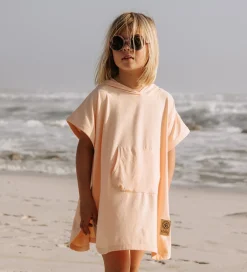 Babyhåndklæde- Og Poncho|Håndklæder-Cloby UV Poncho - UV50+ - Peachy Summer