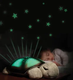 Fritstående Lamper-Cloud-B Natlampe - Twilight - 30 cm - Brun Skildpadde