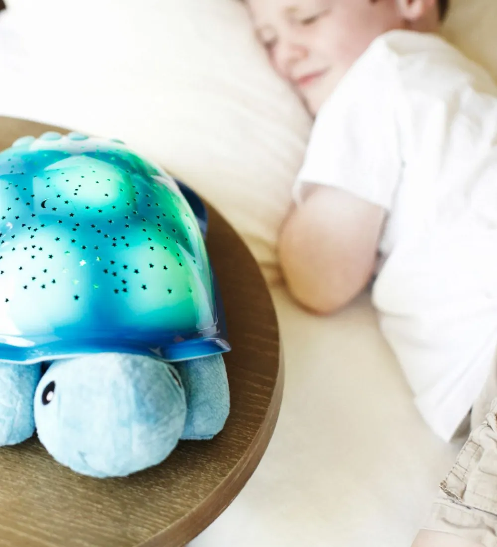 Fritstående Lamper-Cloud-B Natlampe - Twilight - 30 cm - Blå Skildpadde