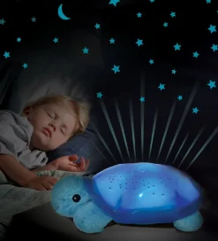 Fritstående Lamper-Cloud-B Natlampe - Twilight - 30 cm - Blå Skildpadde