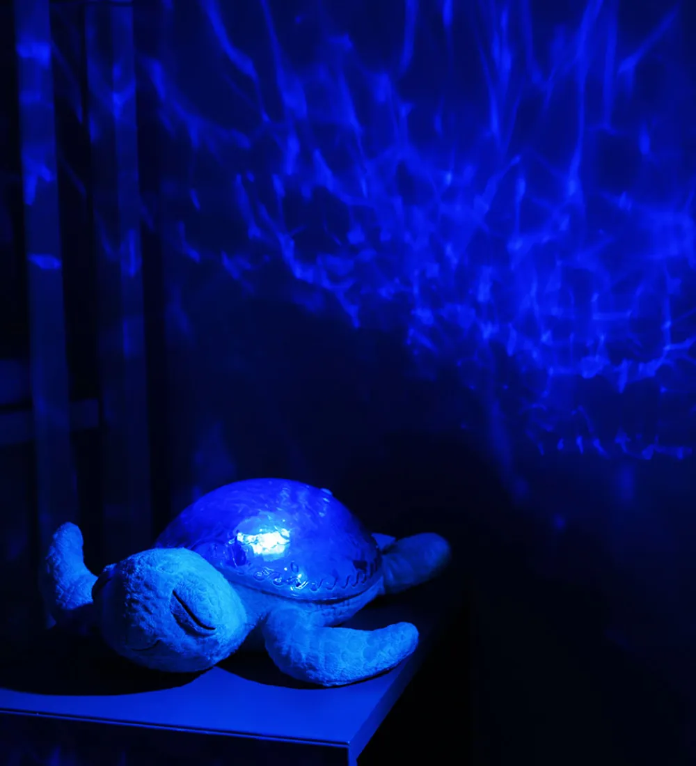 Natlamper|Lamper-Cloud-B Natlampe m. Lyd - Tranquil Turtle - Aqua - Turkis